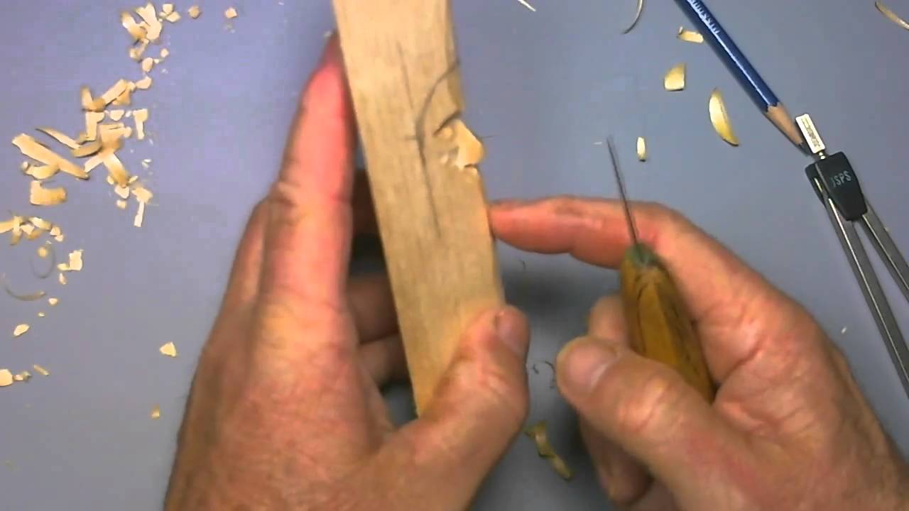 Carving a simple woodspirit - part2