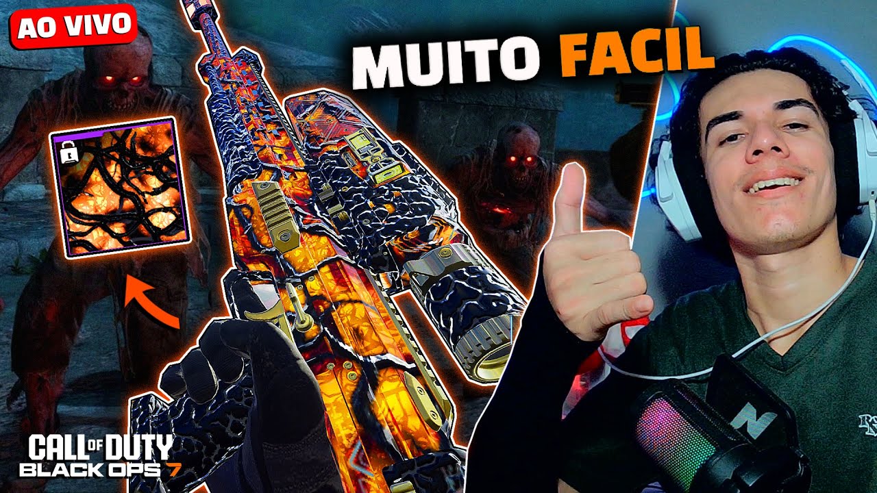 LIVE ON 🟣 TREINANDO A MOVI + GRIND NO ZOMBIS