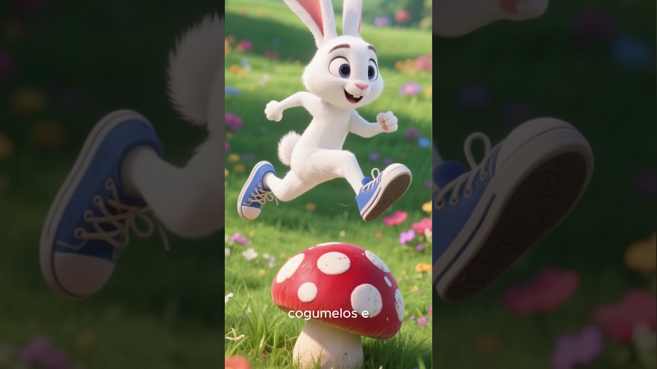 🐰 O Coelhinho Nico e o Relógio do Tempo ⏰ | História Infantil Educativ