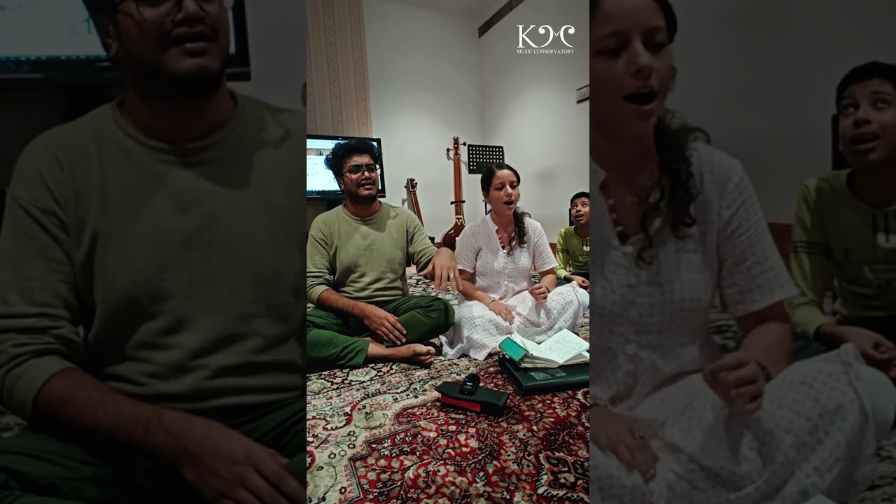Watch our Hindusthani Vocals students perform a bandish @kmmc
