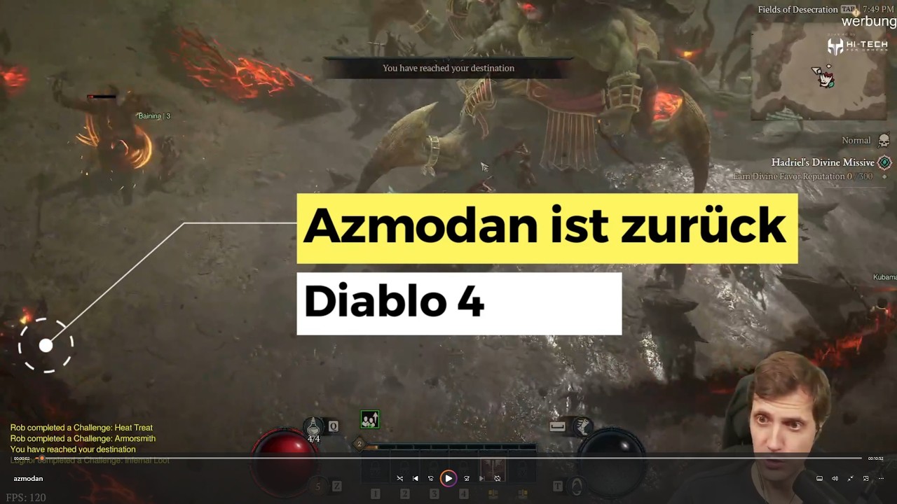 Diablo 4: Azmodan ist zur&uuml;ck &ndash; und er hasst dich!