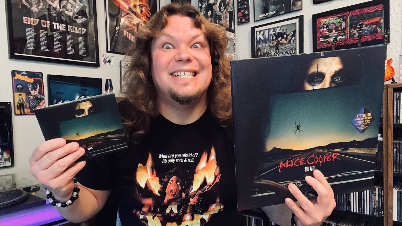 Alice Cooper “Road” Album Review & Vinyl Unboxing