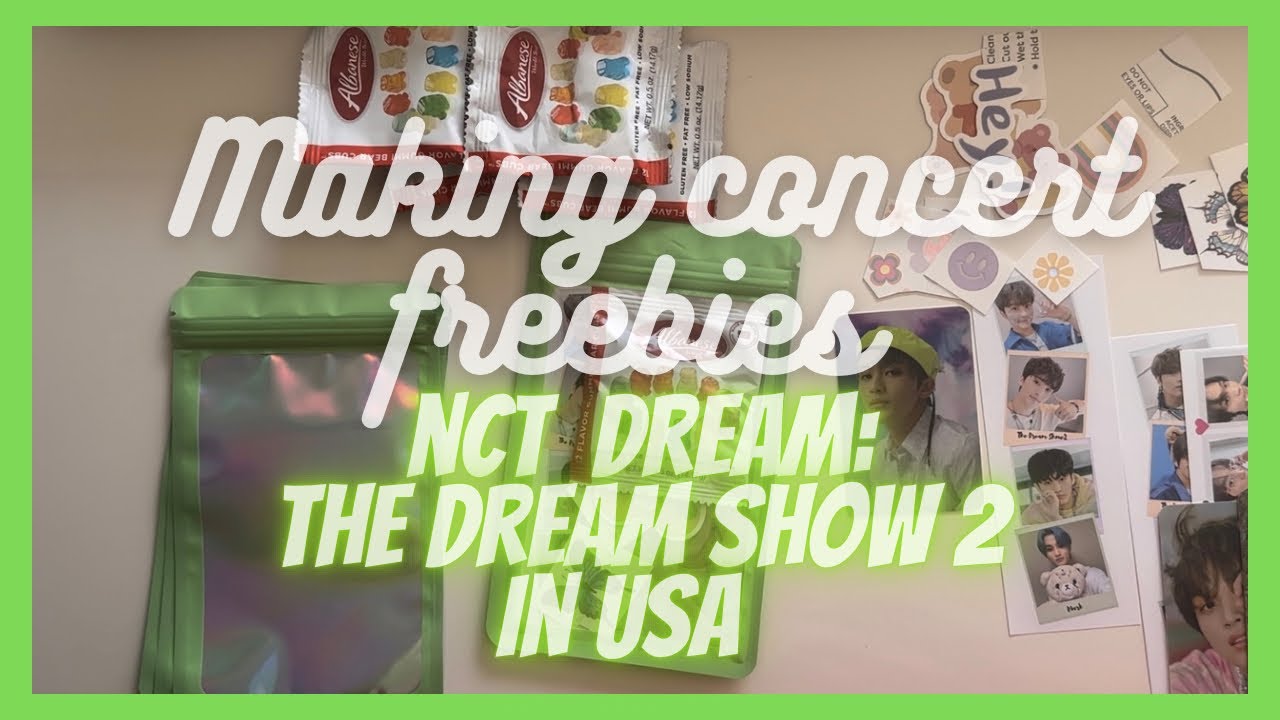 NCT freebies for Dream Show 2 🤠