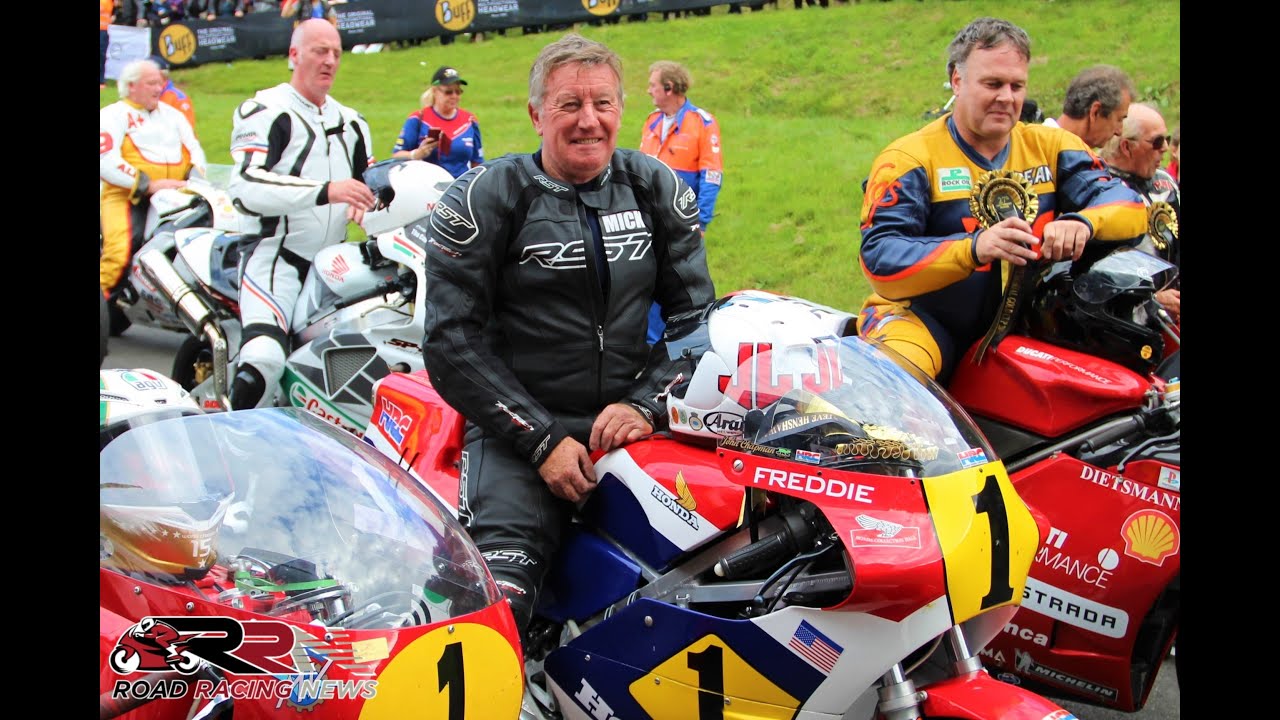 Mick Grant with Steve Parrish