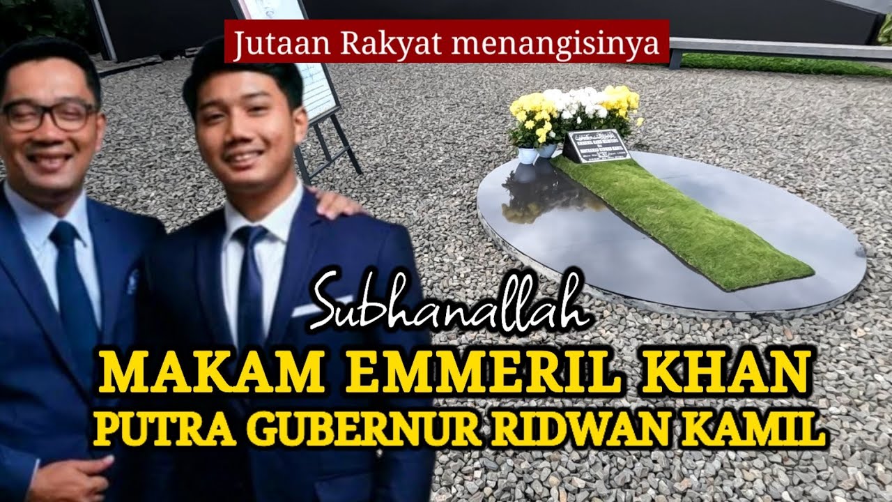 Kondisi Makam Eril Putra Ridwan Kamil dan Masjid Almumtadz Saat Ini, Subhanallah !