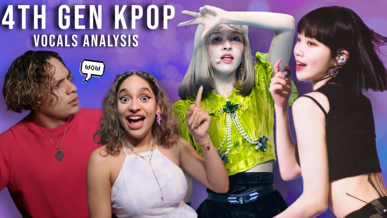 Waleska & Efra react to BEST SINGERS of 4th GEN COVERS - Vocal Analysis ft le sserafim, NMIXX