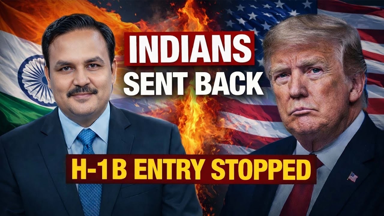 H1B Visa Cuts After Silicon Valley Shift &mdash; Agents Send Back Indians | Saqib