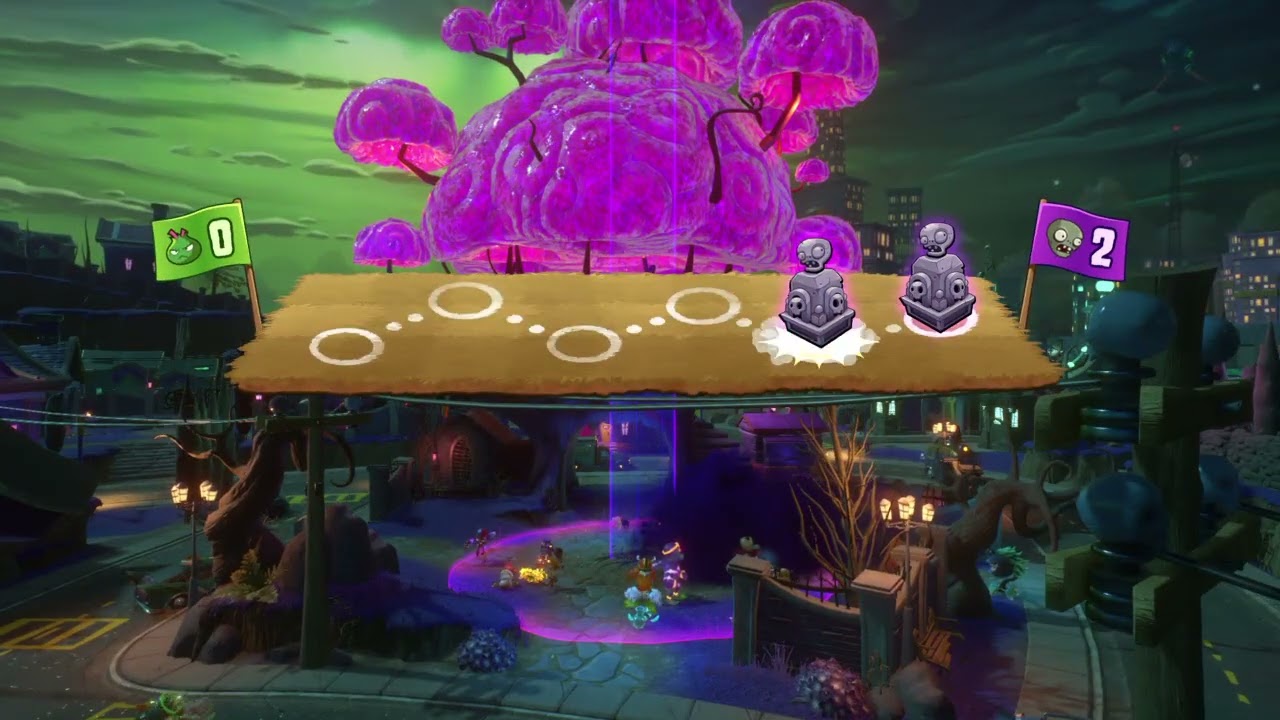 Uma batalha intensa: Plants vs zombies GW2!