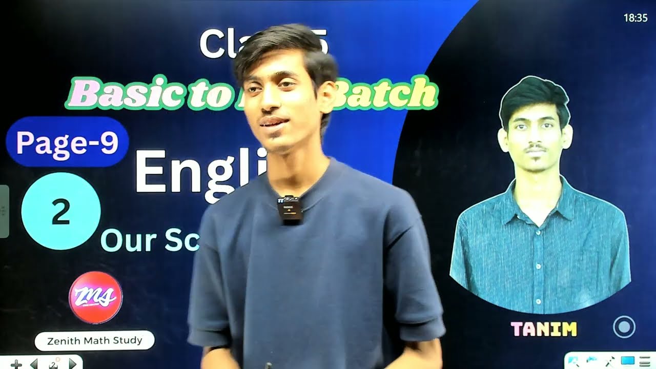 04 | Class 5 English Page 8  Details 2026 | Our School Gargen 3.1 | ৫ম শ্রেণি ইংরেজি ইউনিট ২