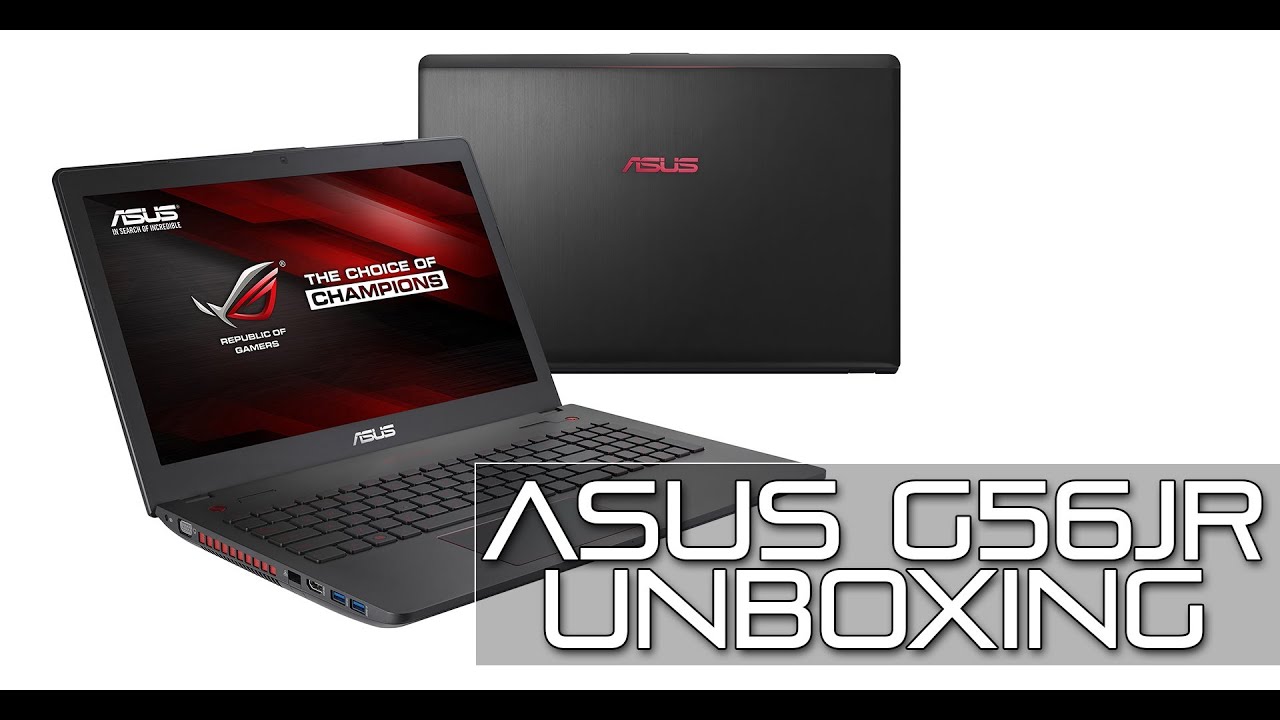Asus G56JR - Laptop dla graczy - Unboxing w/ MisterCe