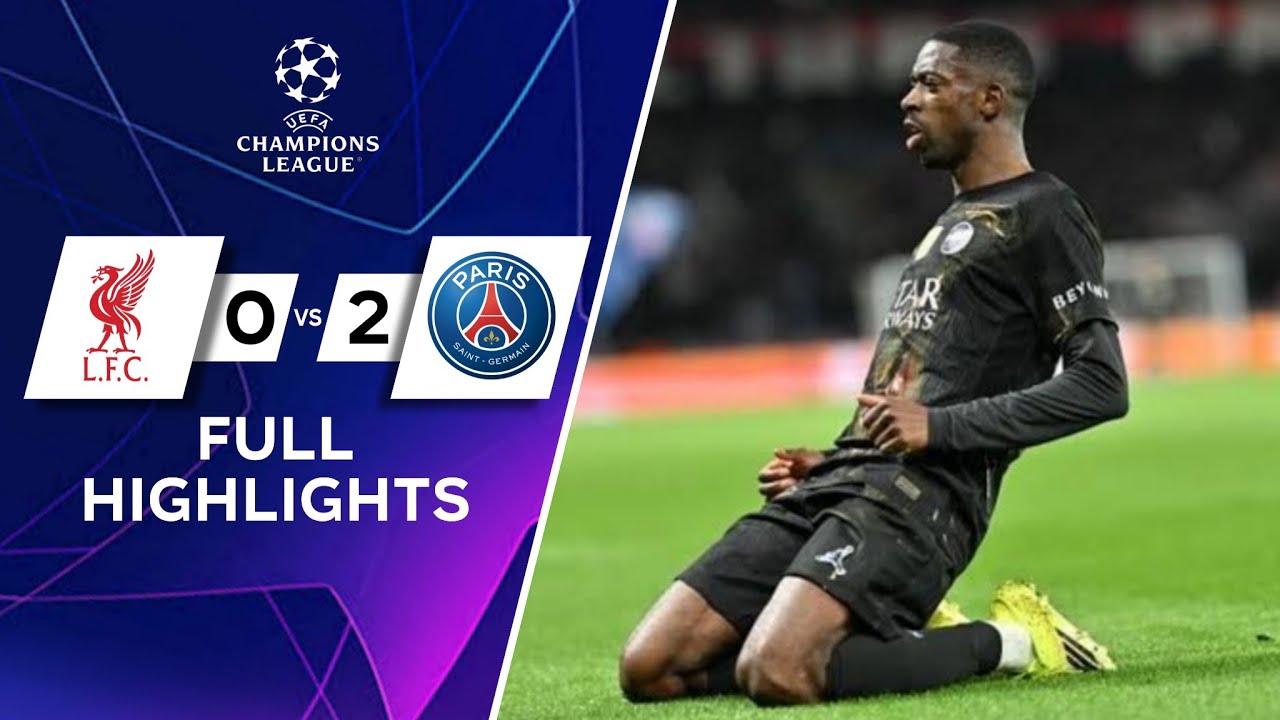 HIGHLIGHT LIVERPOOL VS PSG (agg. 0-4) UEFA CHAMPIONS LEAGUE 2026 QUARTER-FINAL LEG 2