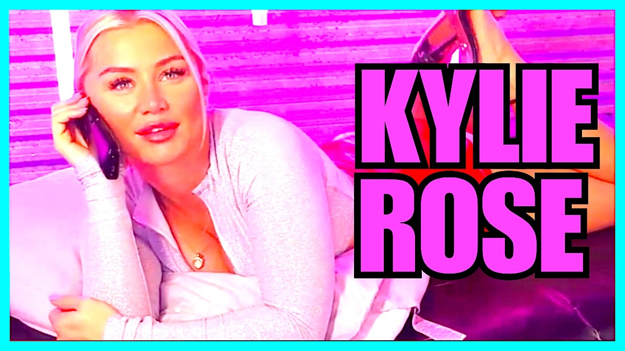 Kylie Rose - Working the Red Miniskirt & Heels