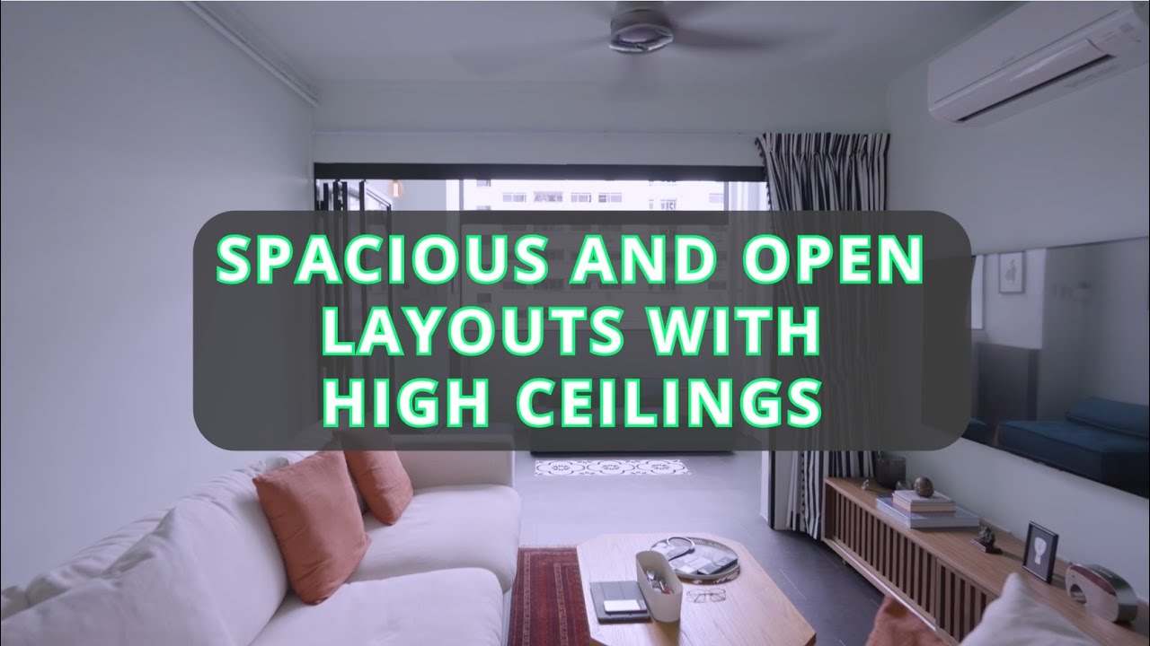 Spacious and Open Layout With High Ceilings