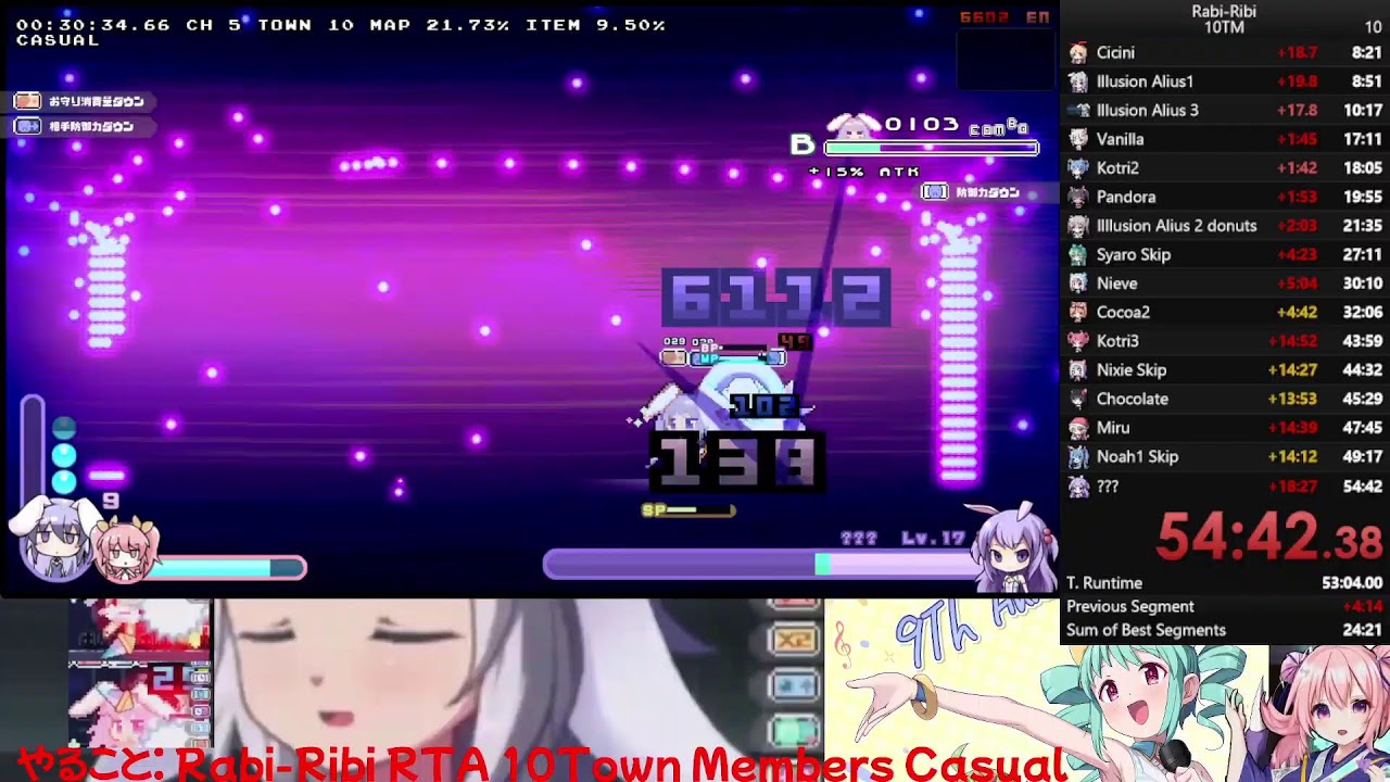 【Rabi-Ribi】10周年までに35分切りを目指したいウサギ【RTA】