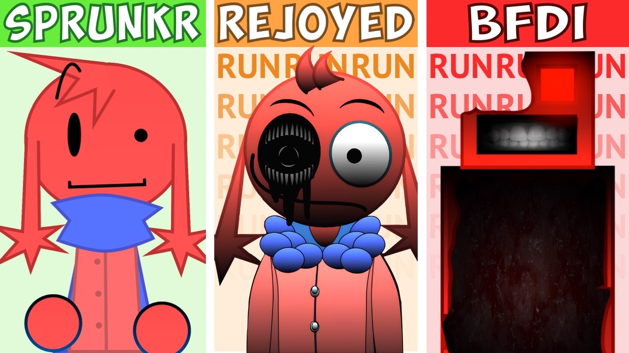 Incredibox Sprunki | Sprunkr VS Rejoyed VS BFDI