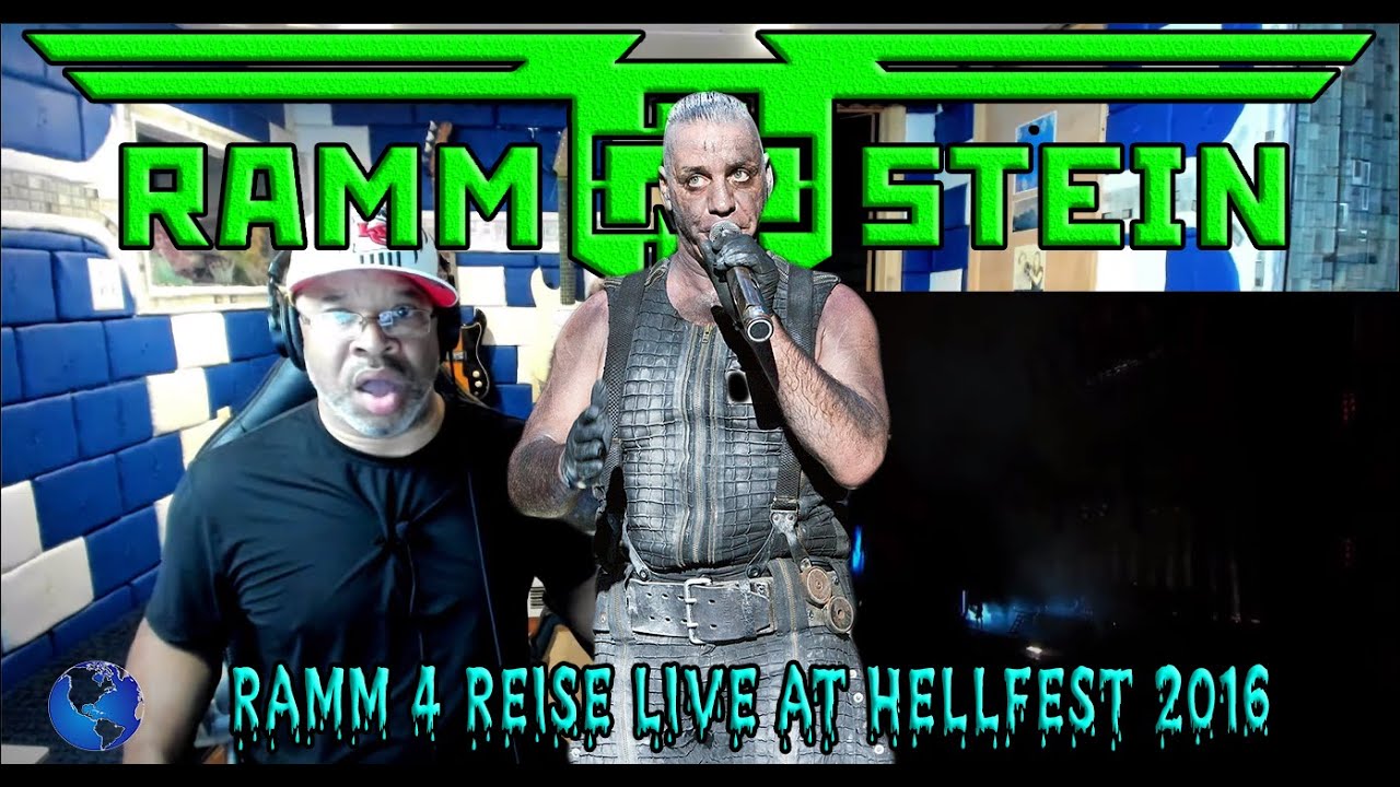 Rammstein Ramm 4 Reise,  LIVE at Hellfest 2016 | Pro Shot - Producer Reaction