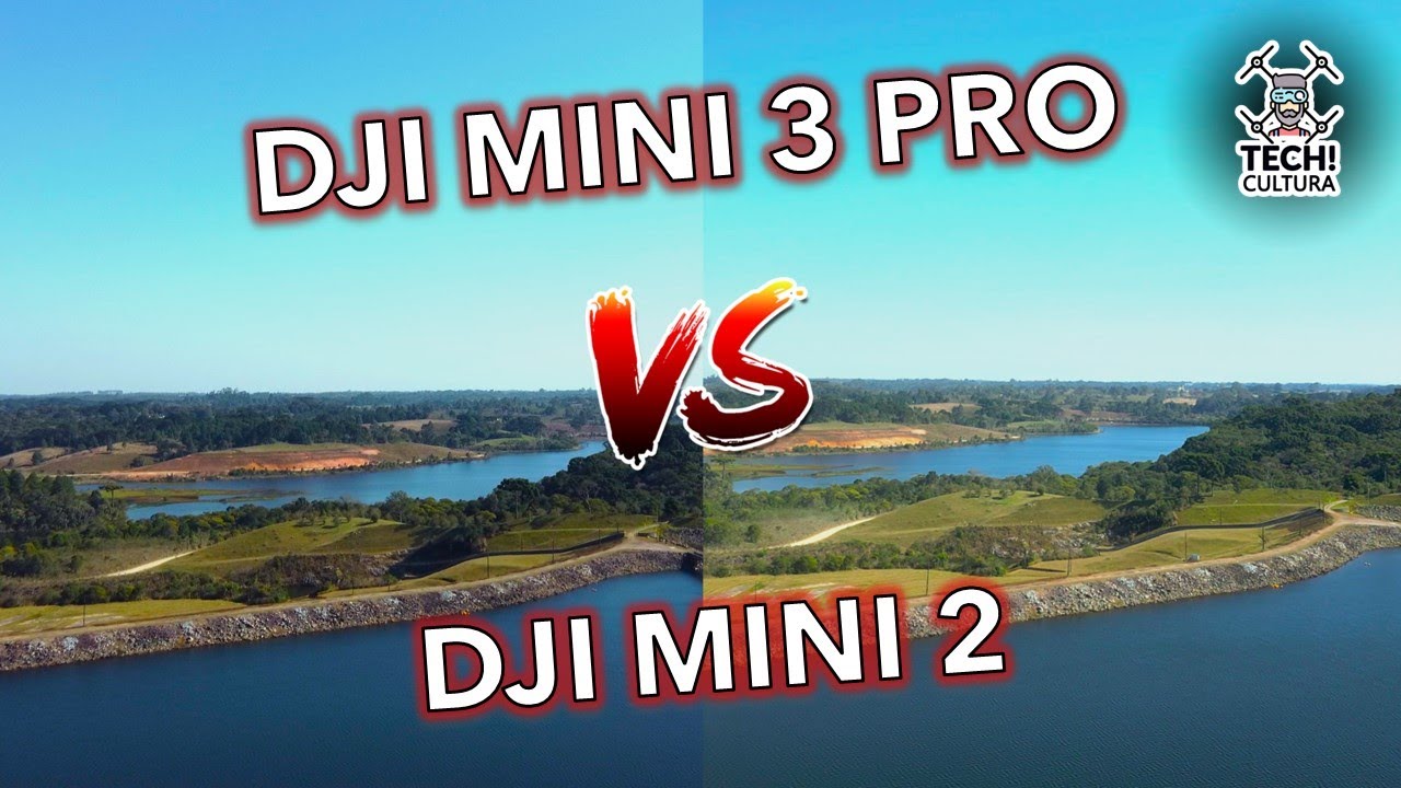 DJI Mini 3 Pro vs DJI Mini 2 - Comparativo de Imagens - Qual drone tem melhor custo benefício?