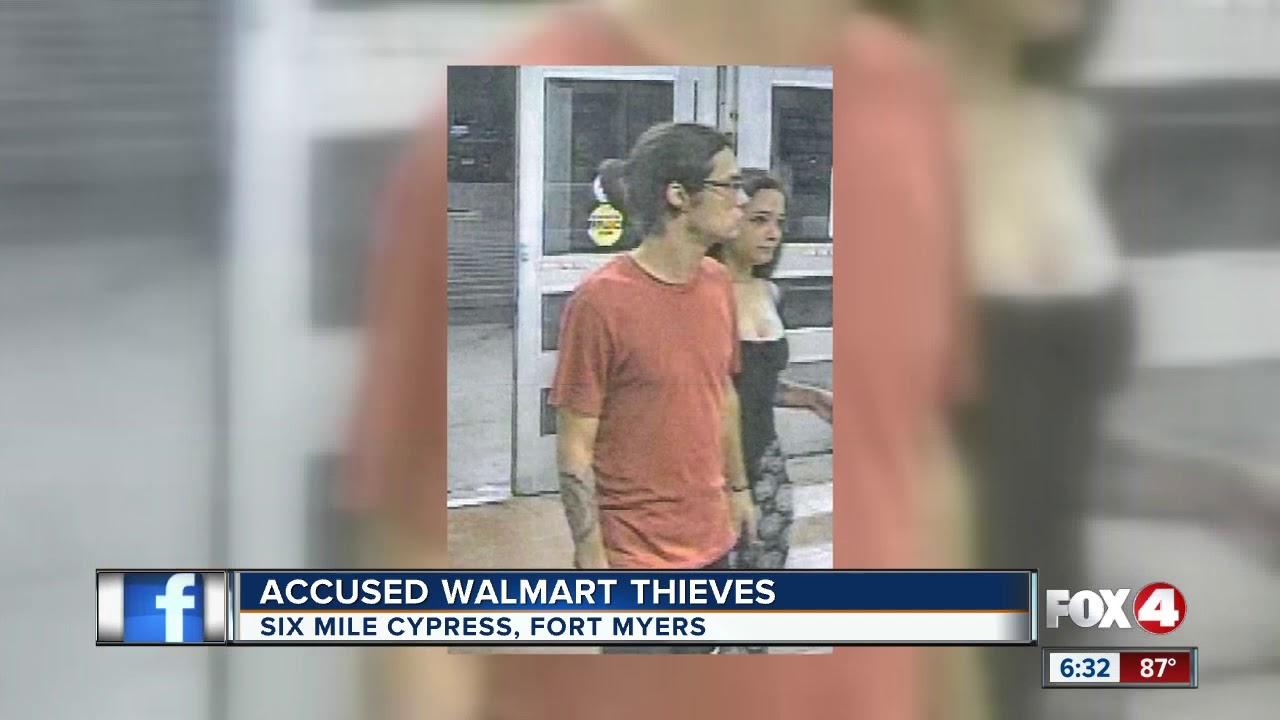 Walmart Thieves Caught on Camera