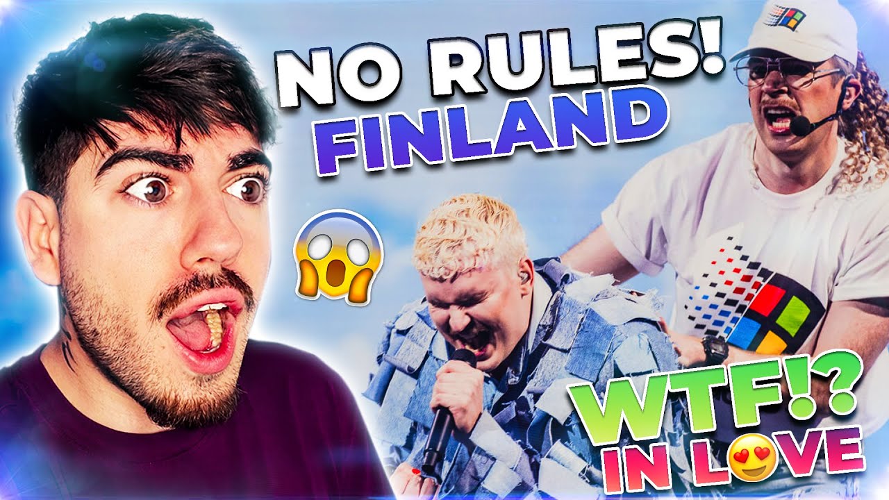 😱¡REACCIÓN a NO RULES! de WINDOWS95MAN!😱|🎙️REPRESENTANTE de FINLANDIA en EUROVISION 2024🎙️ | 🇫🇮