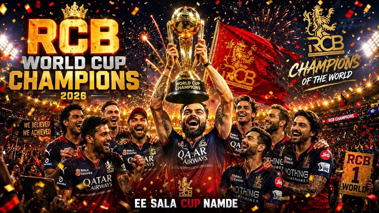 RCB New Song 2026 Royal Challengers | RCB Final Winning Song 🏆| Virat Kohli | | Ee Sala Cup Namdu