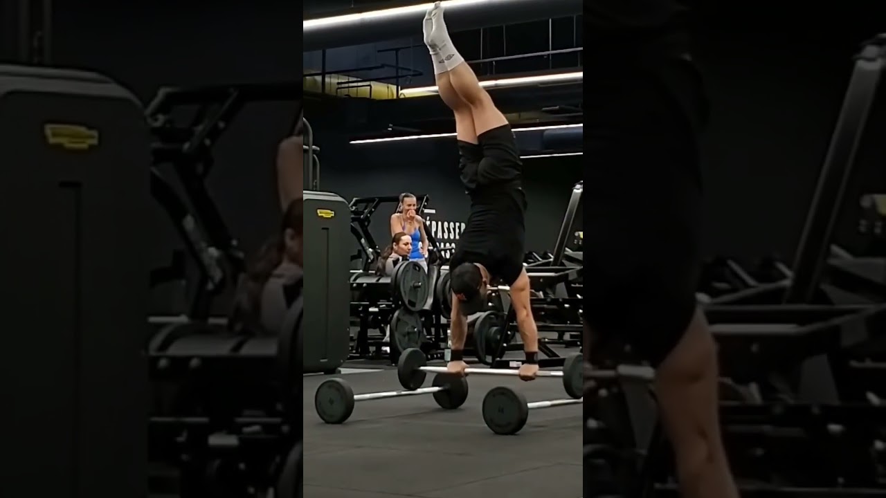 People reaction in gym #aura #calisthenics #hardstyle #dj #motivation #sports #athlete #gym #power