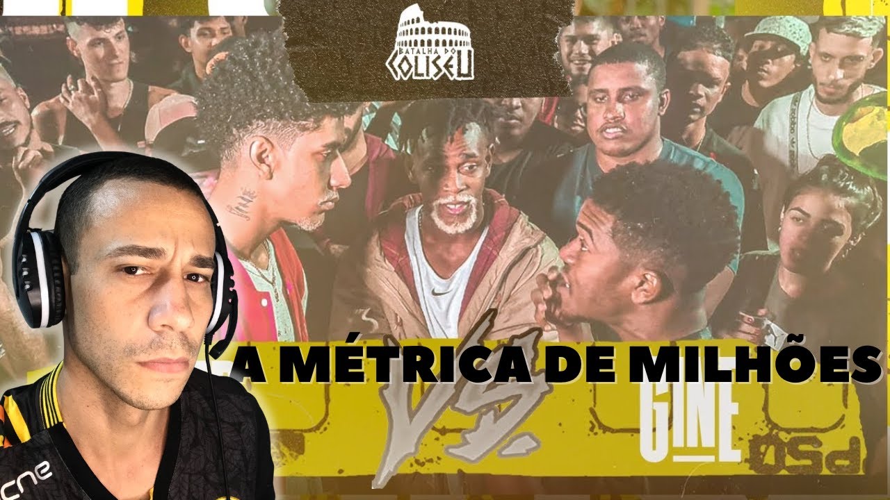 ZEN ANALISE- PEGOU MUITO FOGO 🔥🔥🔥 ZED X GINE   SEGUNDA FASE   BATALHA DO COLISEU   EDIÇÃO 111
