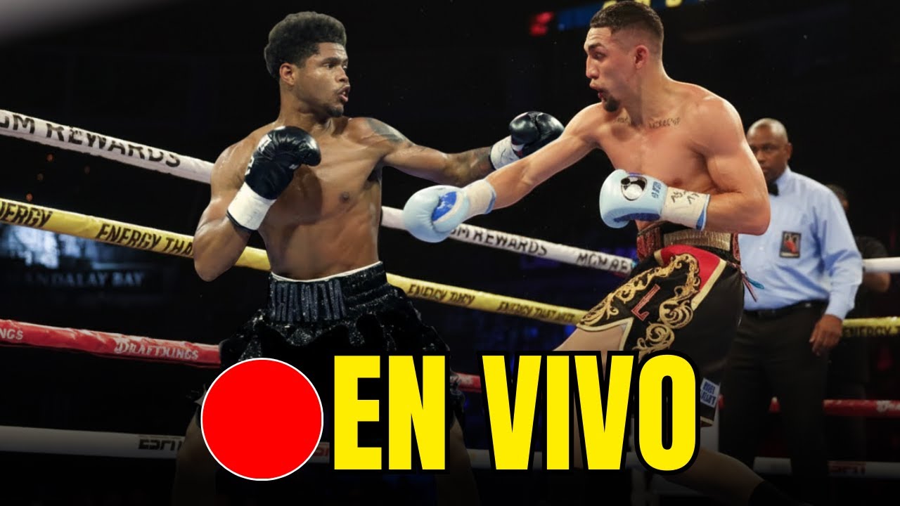 TEOFIMO LOPEZ VS SHAKUR STEVENSON EN VIVO! / Narración y comentarios EN VIVO