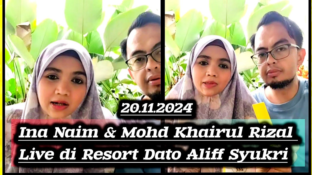 Ina Naim Live Bersama Suami Mohd Khairul Rizal Tips & Nasihat Dari Ina Naim #inanaim #livetiktok
