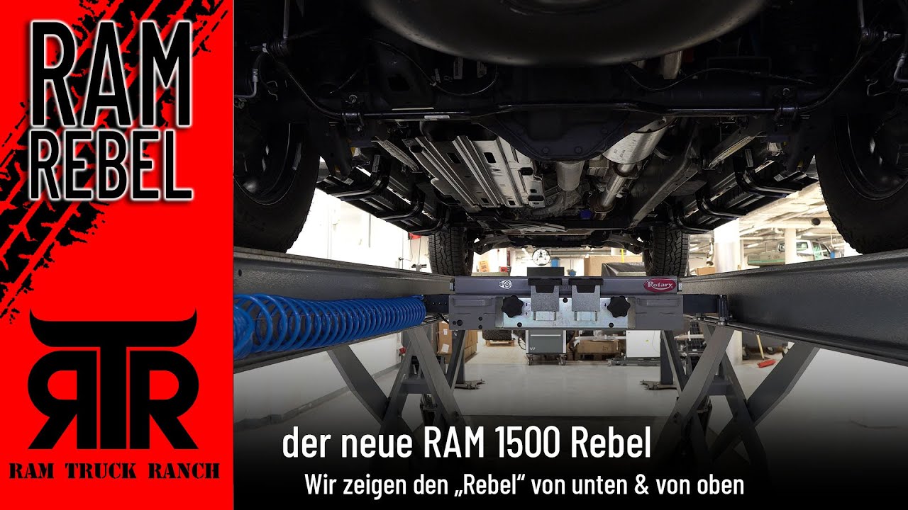 RAM 1500 Rebel | MJ 2025  | Technik von unten gezeigt...