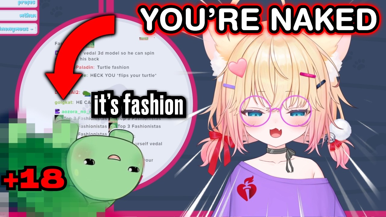 Vedal And Mini Argue About Him Being Naked All The Time