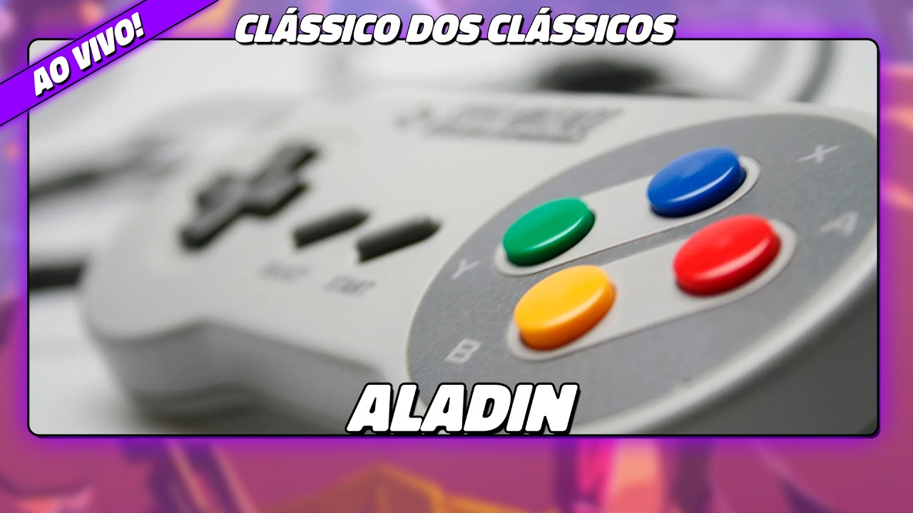 Jogando clásscos do Super Nintendo