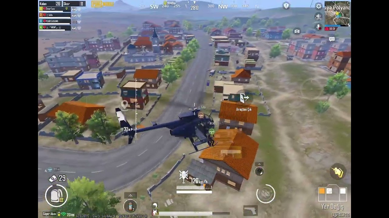 ADAM ROKETE ÖLMEDİ 😫 PUBG MOBİLE AĞIR SİLAH MODU 