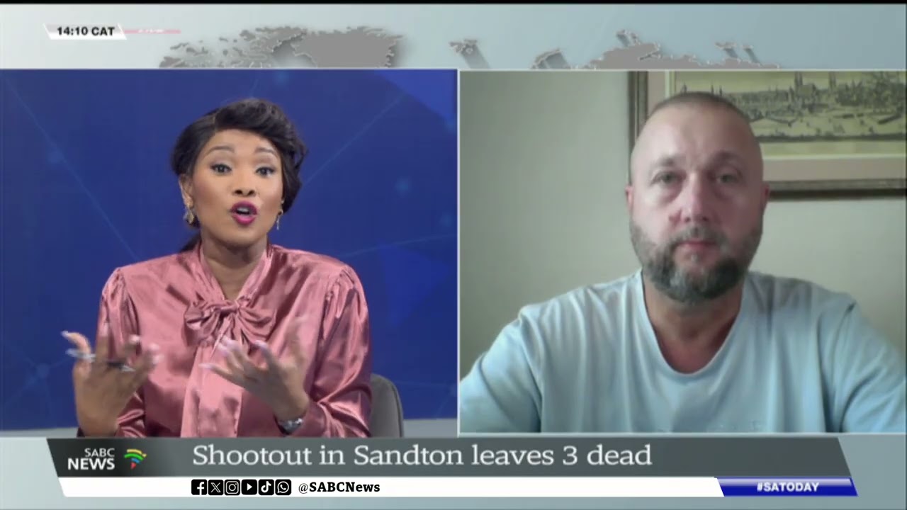 Sandton Shooting | 'This incident shows how emboldened criminals have become': Chad Thomas