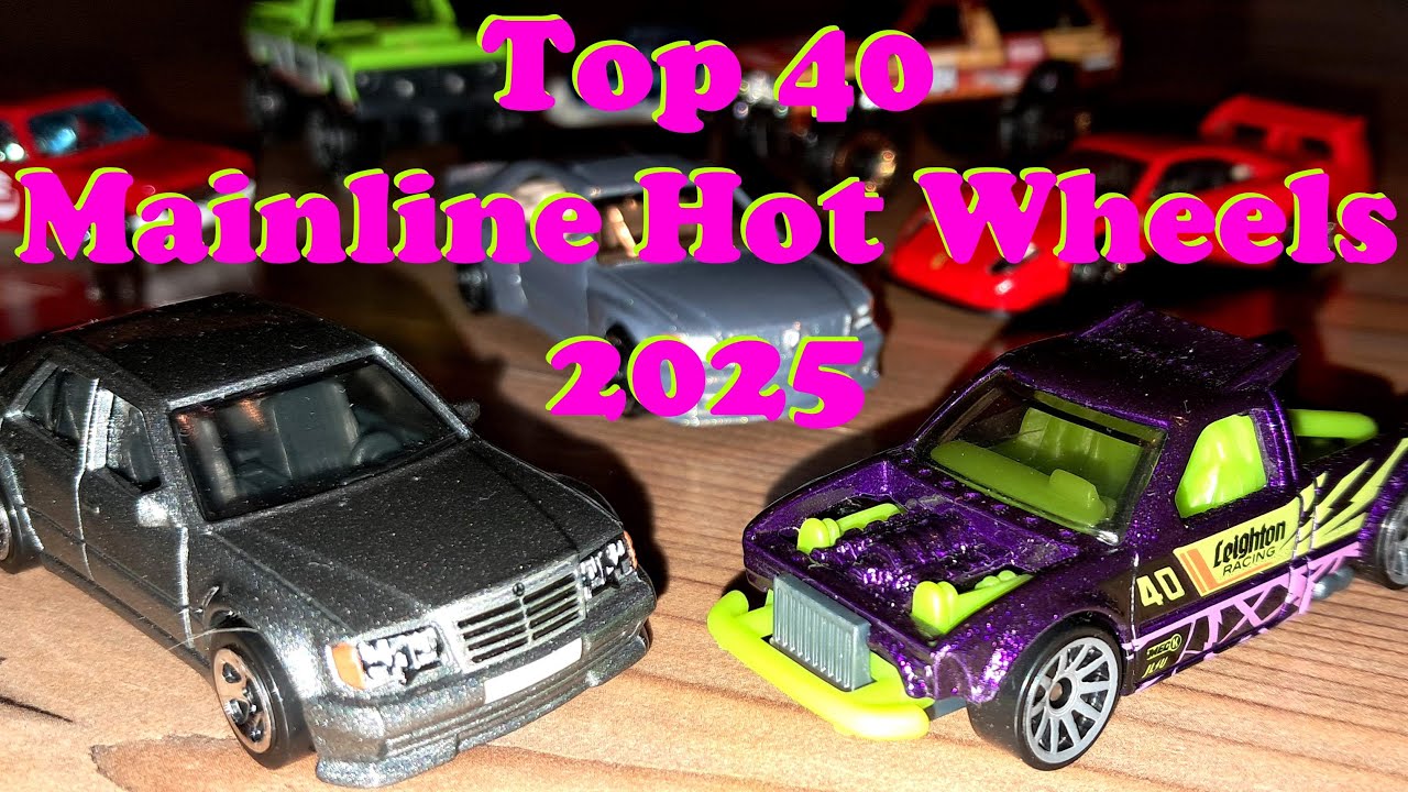 Meine liebsten 40 Hot Wheels 2025 [Mainline]