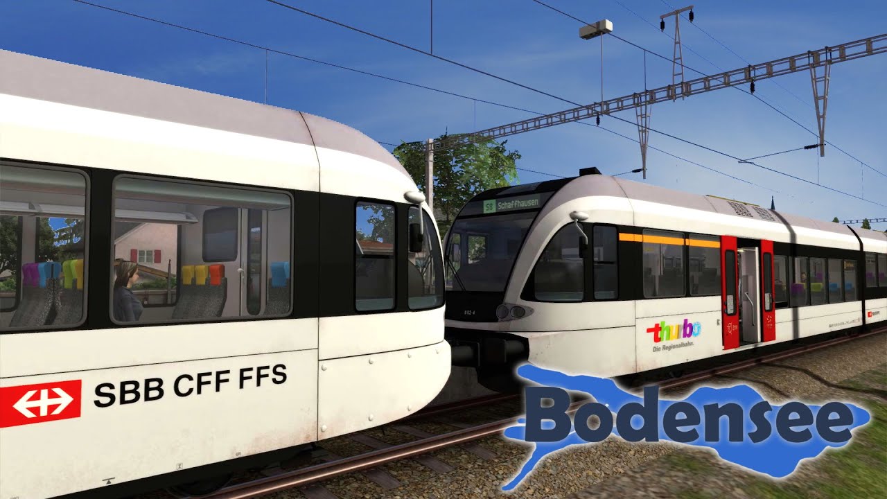 TS 2020 Züge kuppeln am Bodensee (Schaffhausen - Kreuzlingen) ☆ Let's Play Train Simulator 2020