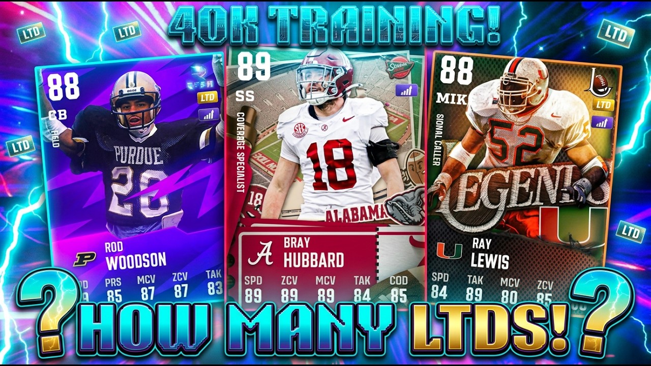 HOW MANY LTDS CAN WE PULL FOR LEGENDS & RUSH IN CUT 27!! 40K IN TRAINING CHASING LTDS!!