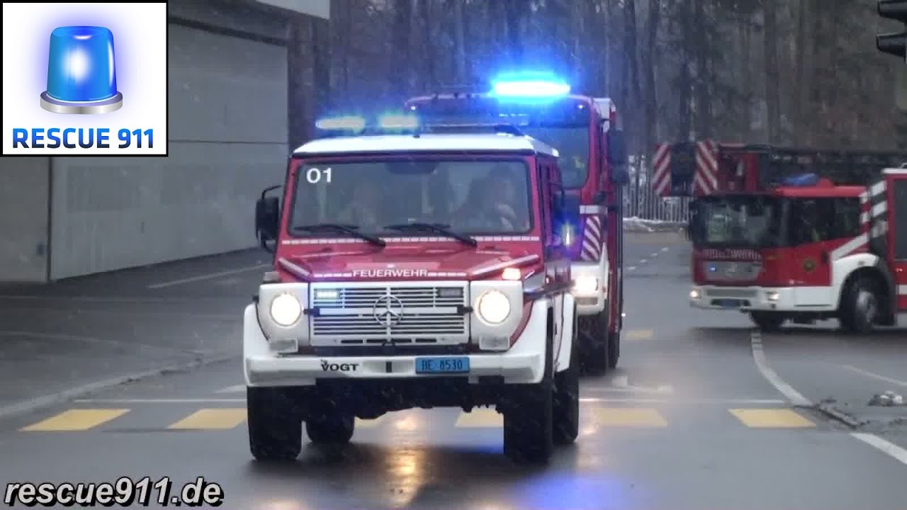 Löschzug Berufsfeuerwehr Bern Stützpunkt Forsthaus