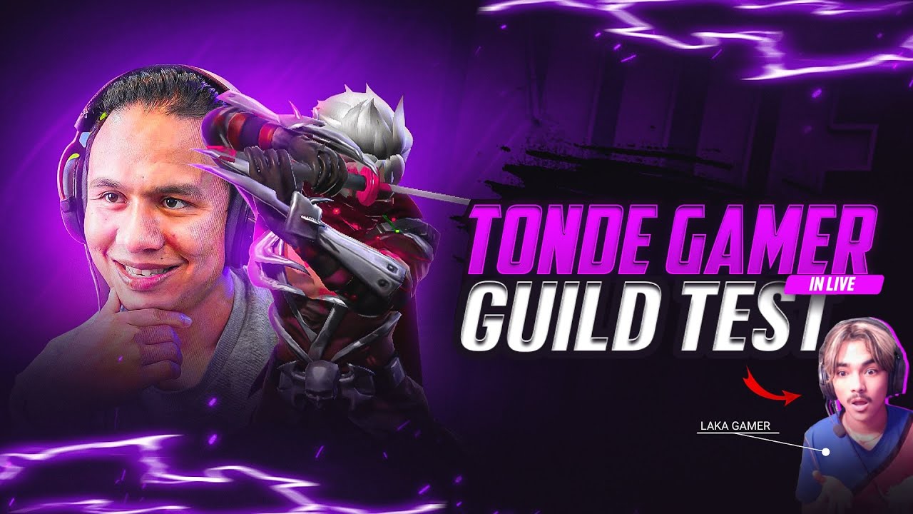 ZEROX JOINED @TondeGamer ‘s GUILD 😱|@LakaGamingz  SHOCKED ON GUILD TEST Live‼️