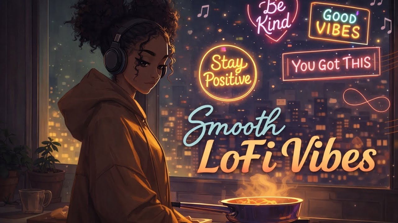 Lofi Beats to Focus | Relax | Study 🌃 Smooth Chill Mix for raising vibrations & Late Night Vibes