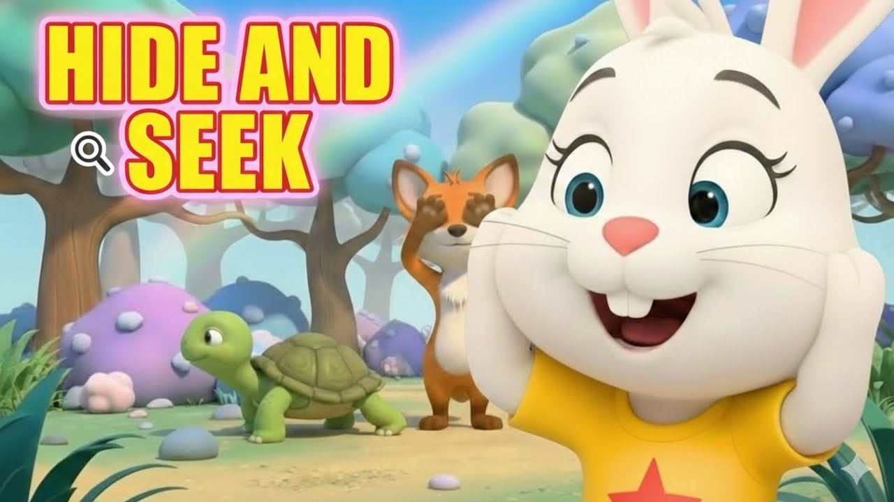 Finn play Hide and Seek game with friends 👉 🙈👀 Wubbly