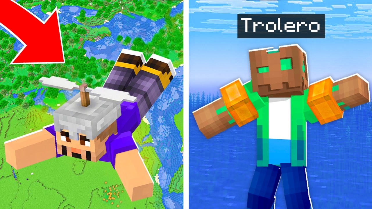 Hice IMPOSIBLE que MI AMIGO MURIESE en Minecraft!