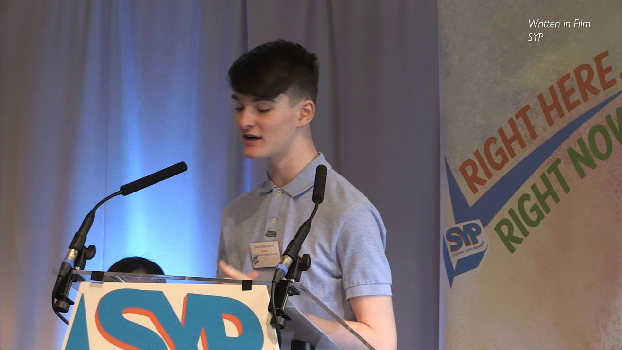 Young People's Rights Review: Lewis O'Neill MSYP