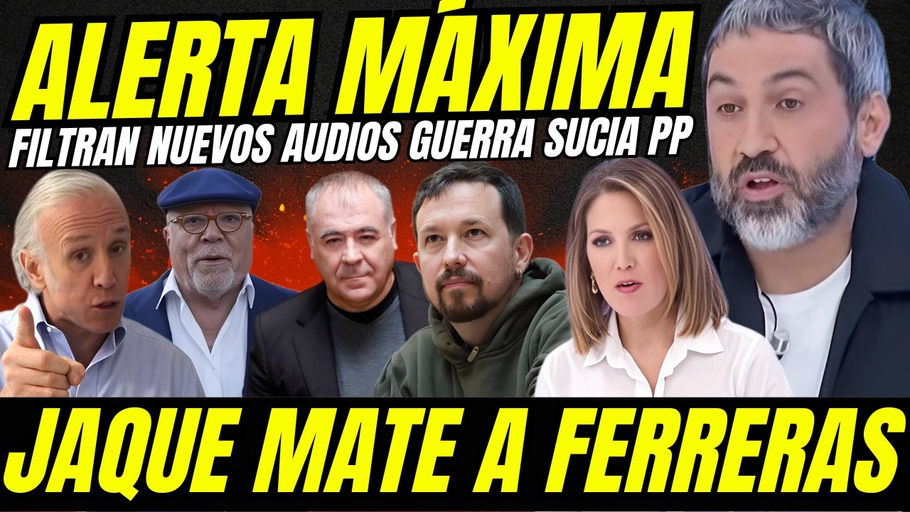FILTRAN NUEVOS  AUDIOS DE LA GUERRA SUCIA DEL  PP 