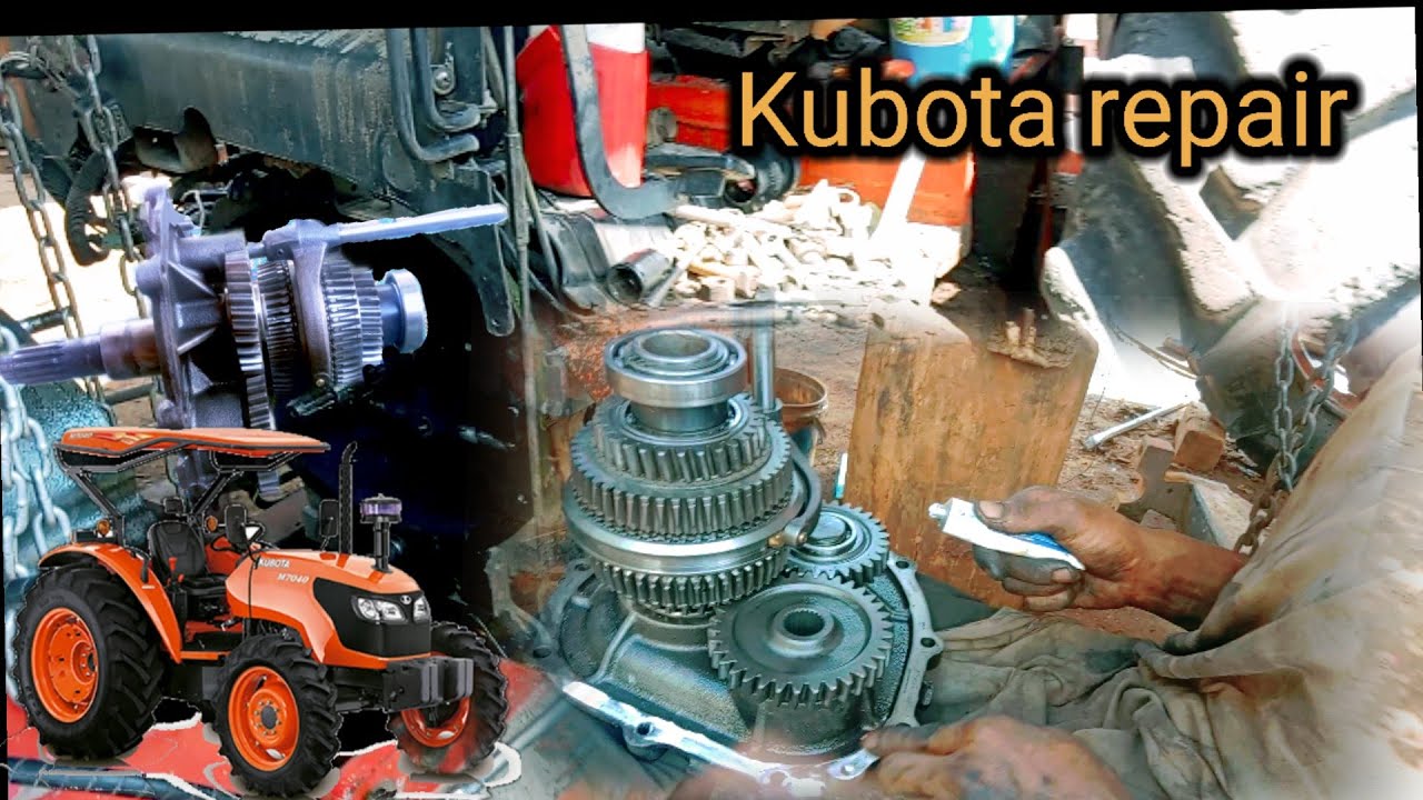 How to make forward and backward numbers of Kubota M7040 tractor