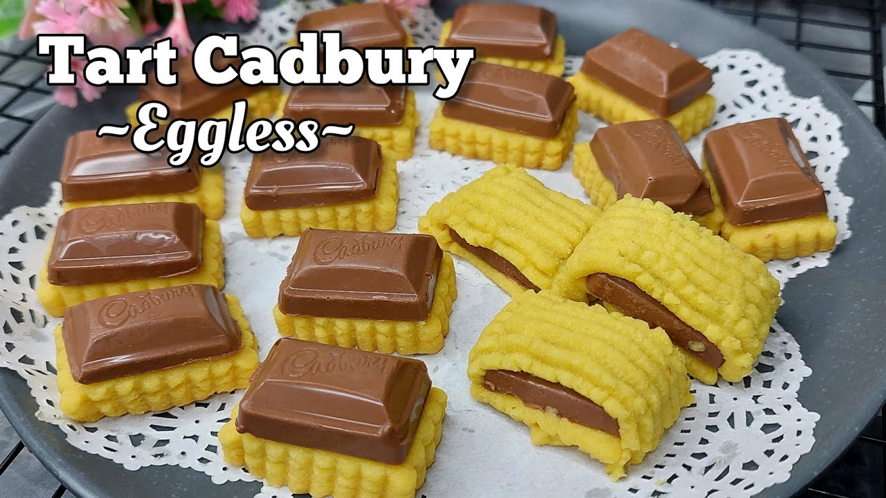 Deepavali Cookies : Eggless Tart Cadbury Recipe