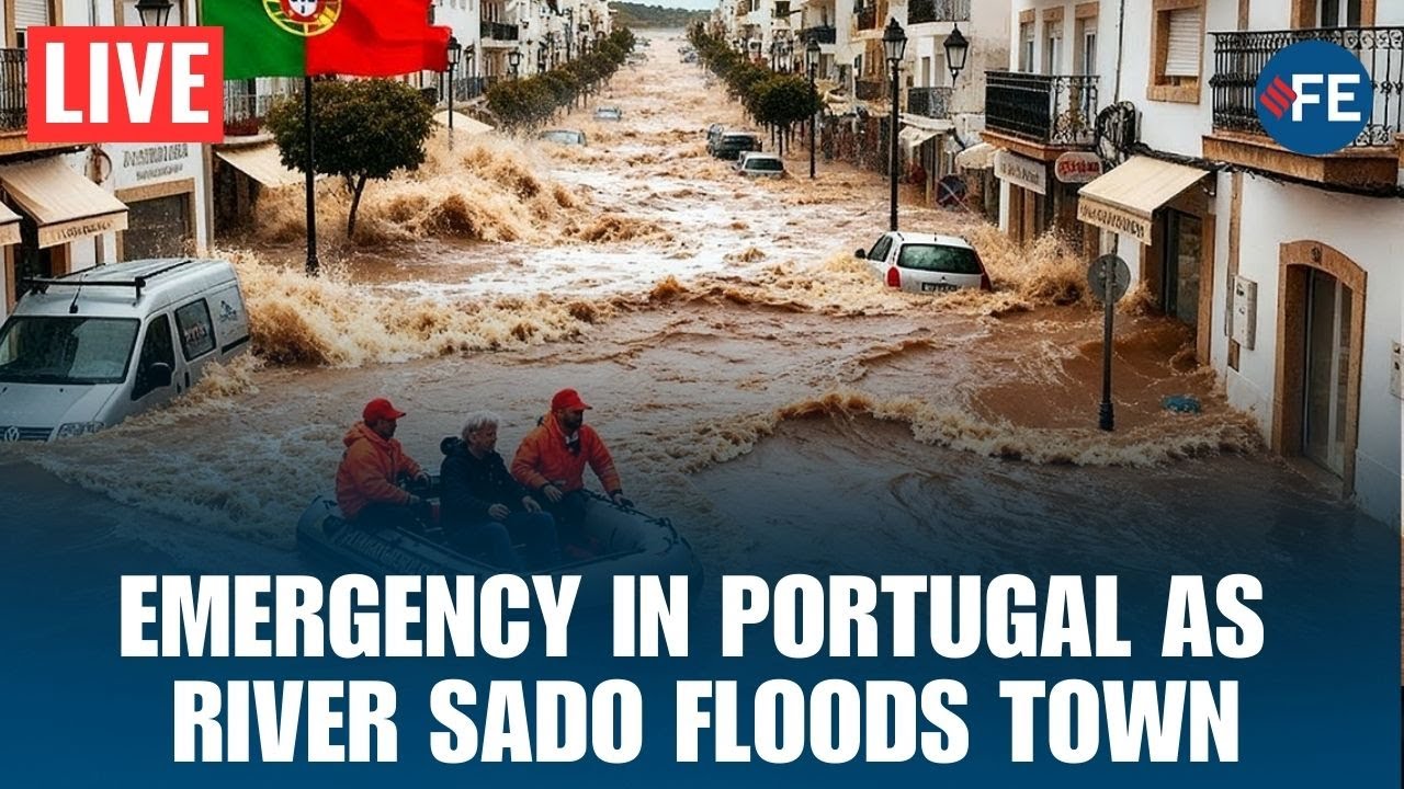Portugal Floods LIVE: River Sado Overflows, Flooding Homes and Businesses in Alcácer do Sal