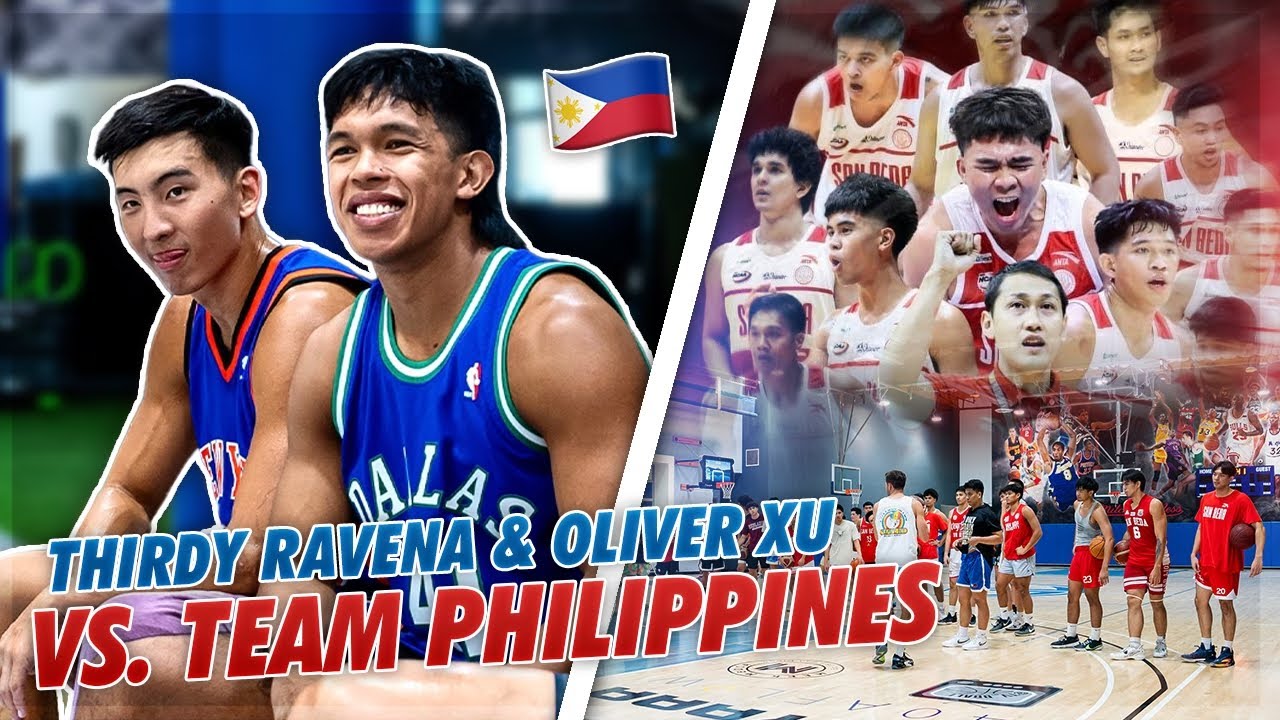 Thirdy Ravena and Oliver Xu vs. Philippines Team!
