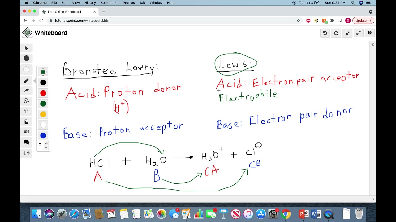 Organic Chemistry Basics: Bronsted Lowry vs Lewis Acids and Bases