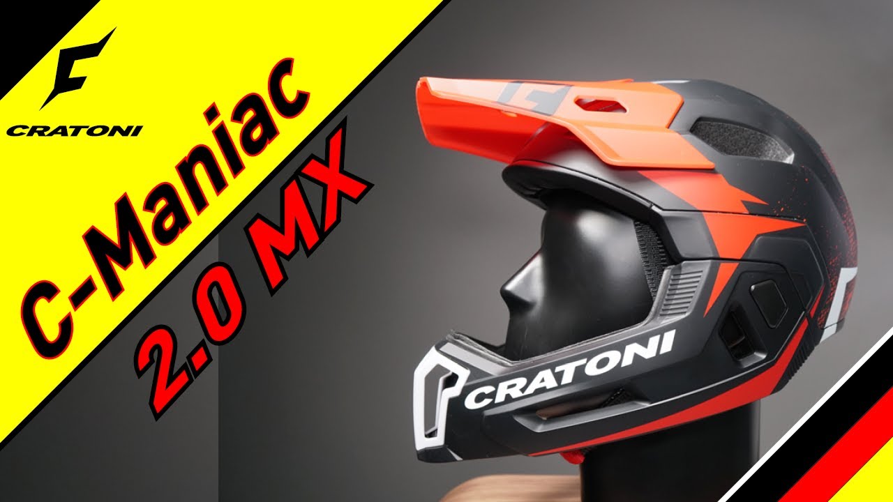 C-Maniac 2.0 MX Product Review/the new enduro/downhill reference fullface helmet CRATONI
