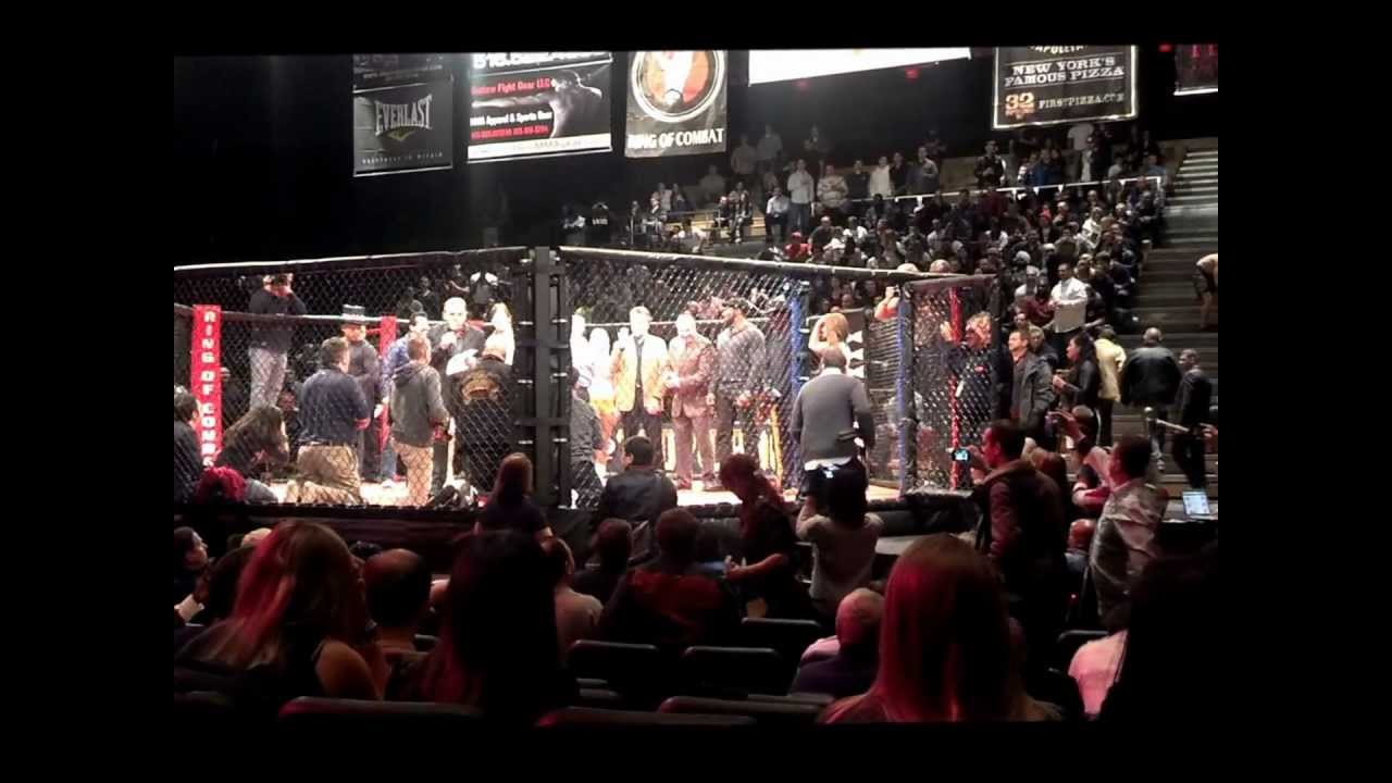Going to Atlantic City to see an MMA fight